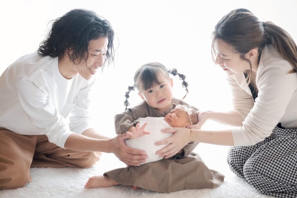 family newborn photo